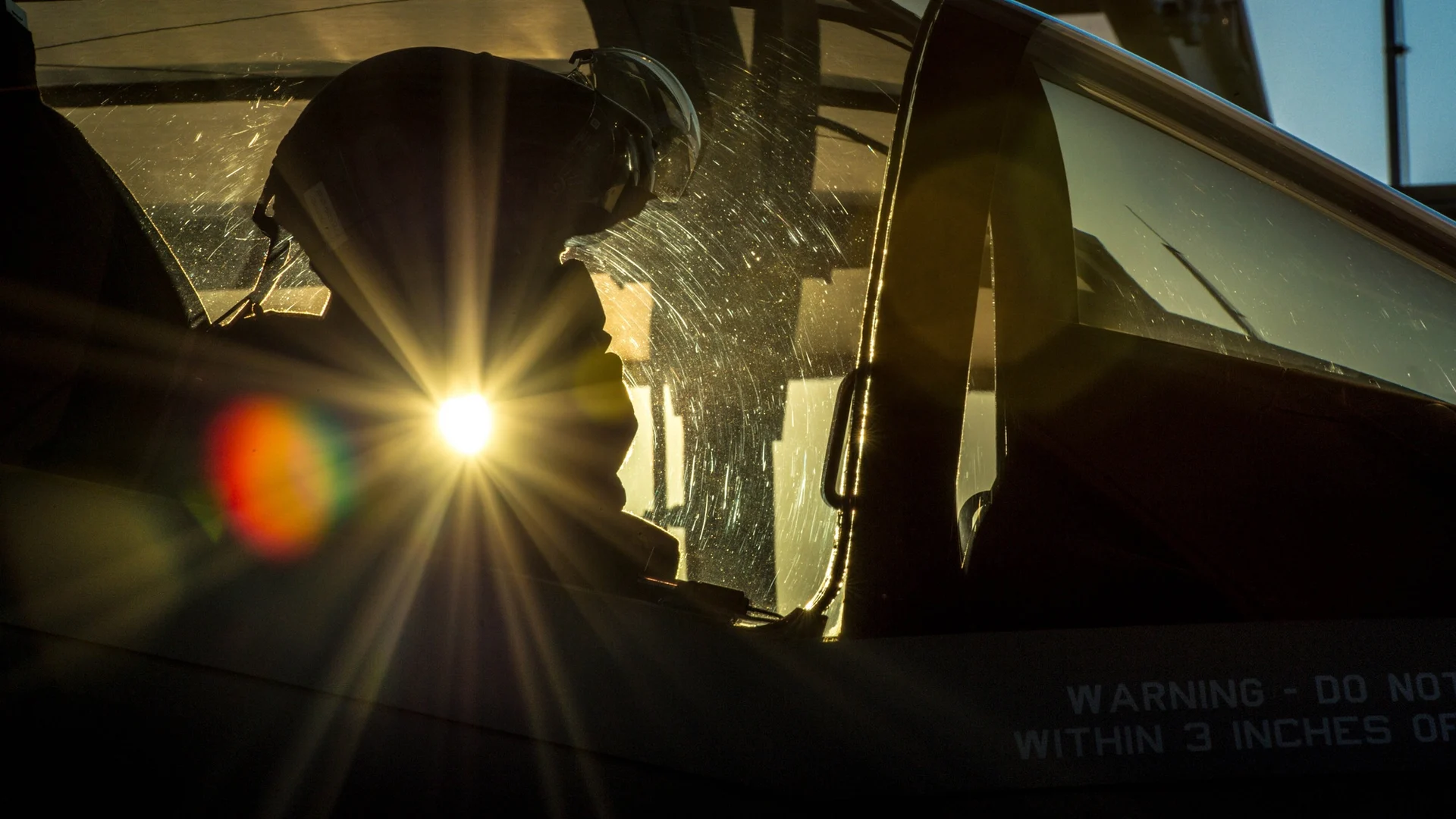 F-35 pilot preparing for take-off, Arizona, 2017